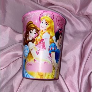 Disney princess plastic cup